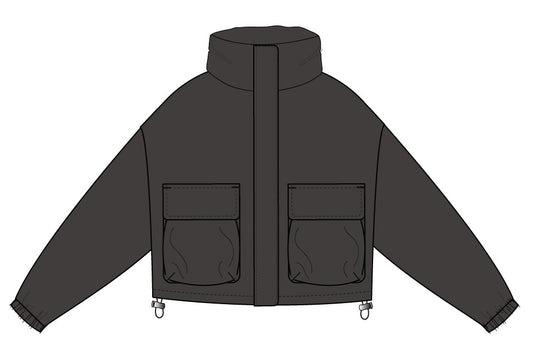 Ladies Brave Soul Black Jacket
