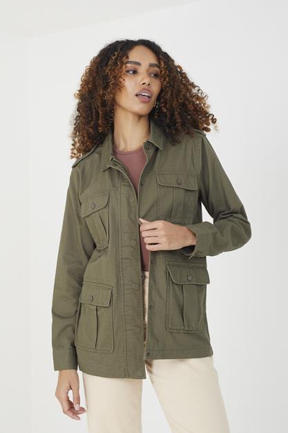 Ladies Brave Soul Khaki Jacket