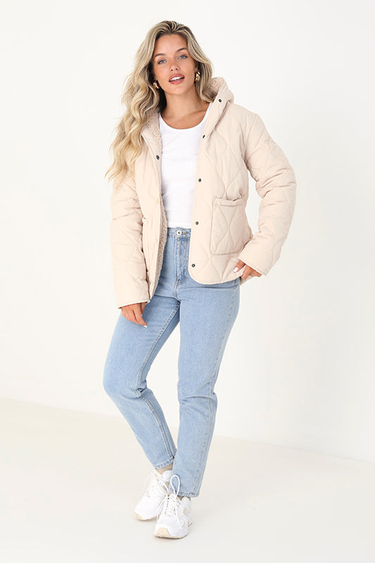 Onion Quilted Reversible Jacket