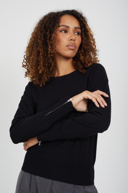 Ladies Brave Soul Black Knitwear