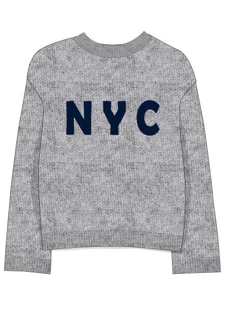 Ladies Brave Soul Grey Knitwear