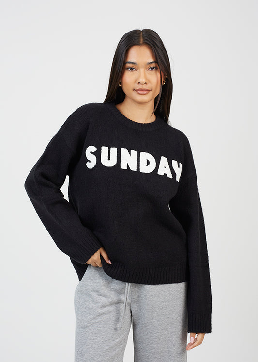 Ladies Brave Soul Black Knitwear