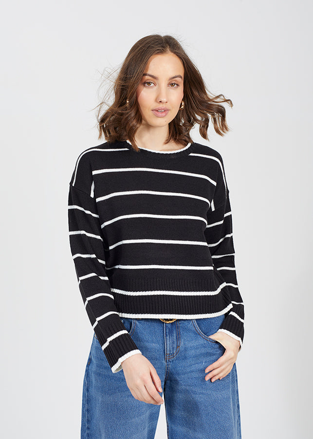 Ladies Brave Soul Black Knitwear