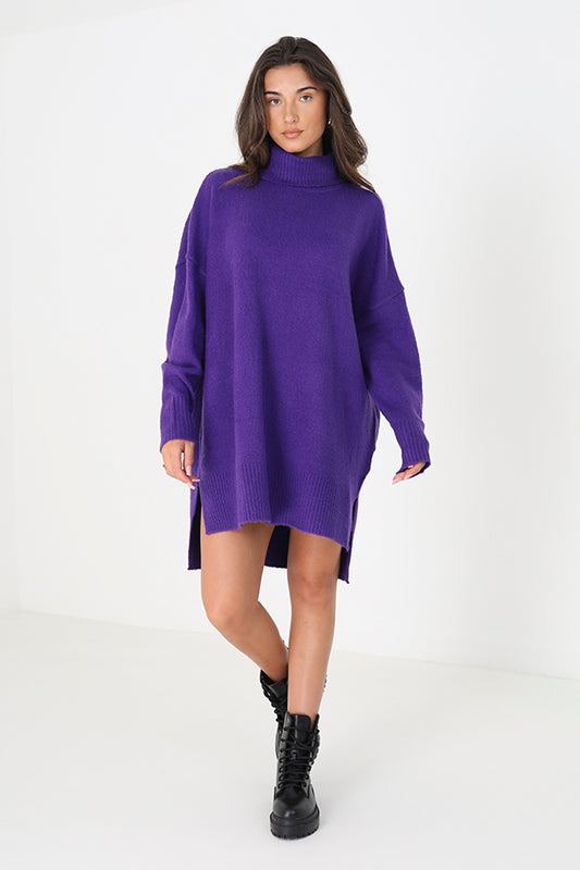 Roll Neck Oversized Jumper