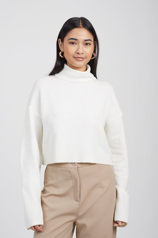 Ladies Brave Soul Oatmeal Knitwear