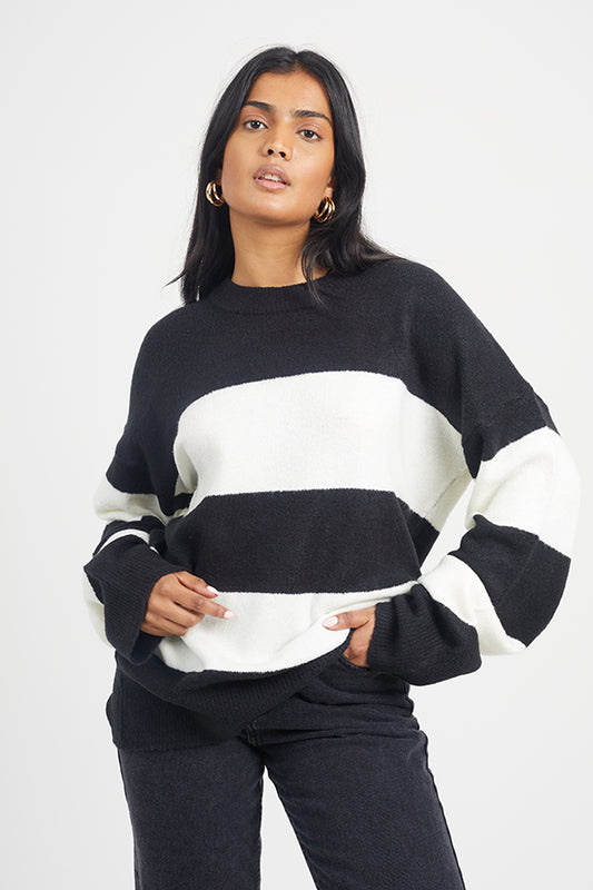 Ladies Brave Soul Black Knitwear