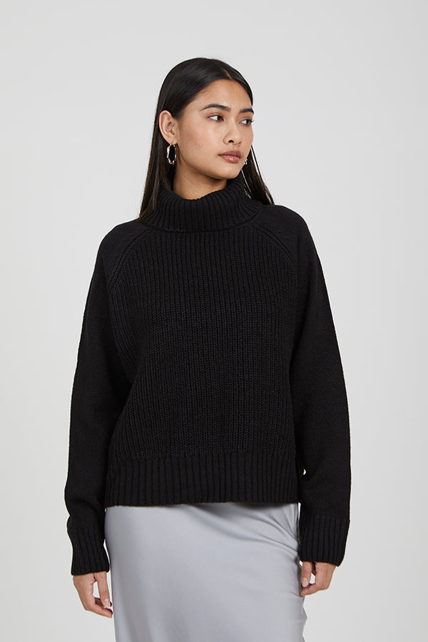Ladies Brave Soul Black Knitwear