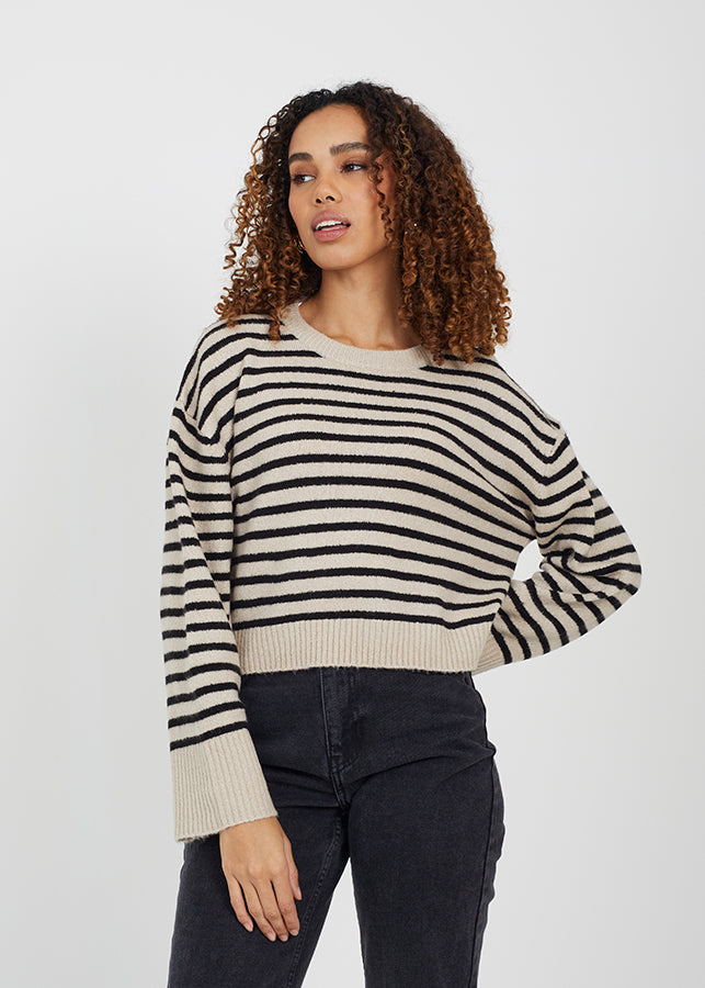 Ladies Brave Soul Stone Knitwear