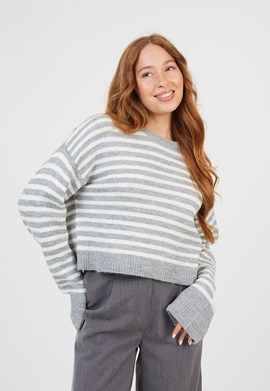 Ladies Brave Soul Grey Knitwear