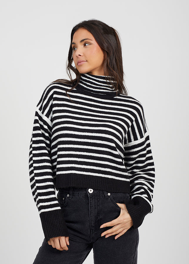Ladies Brave Soul Black Knitwear