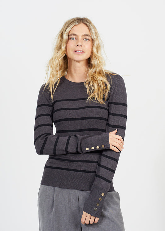 Ladies Brave Soul Charcoal Knitwear