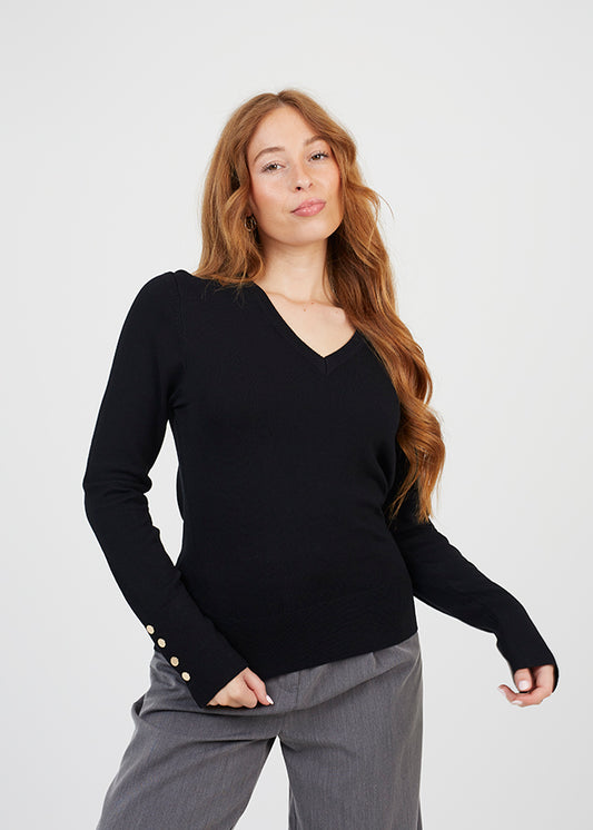 Ladies Brave Soul Black Knitwear