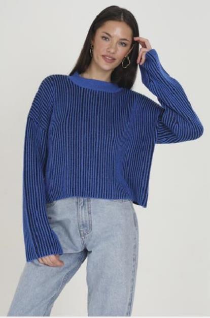 Brave Soul Crew Neck Croed Jumper