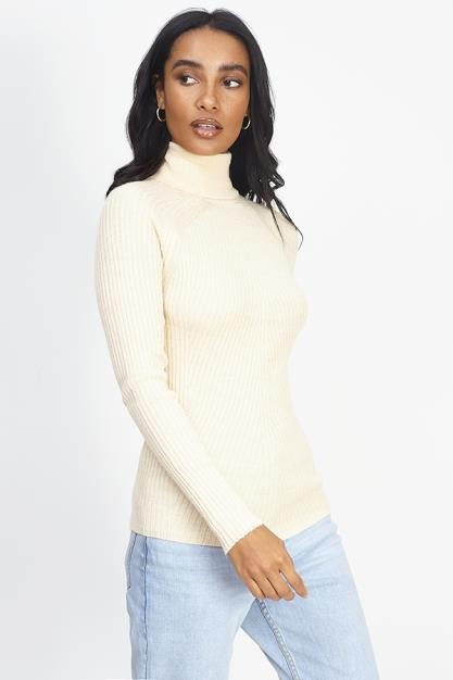 Nude Fine Knit Long Sleeved Jumper