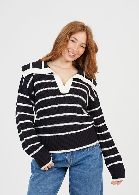 Ladies Brave Soul Black Knitwear