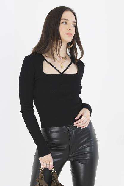 Ladies Brave Soul Black Knitwear