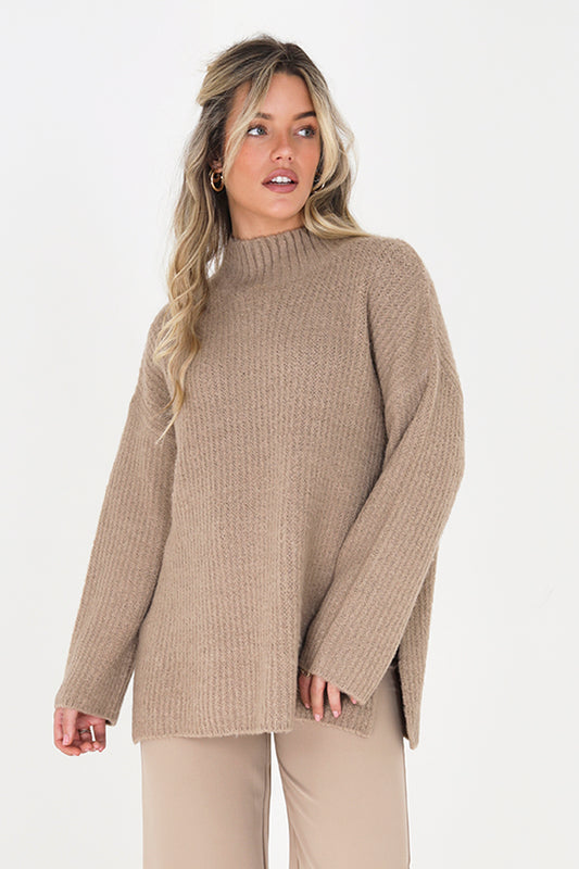 Turtle Neck Oversized Jumper