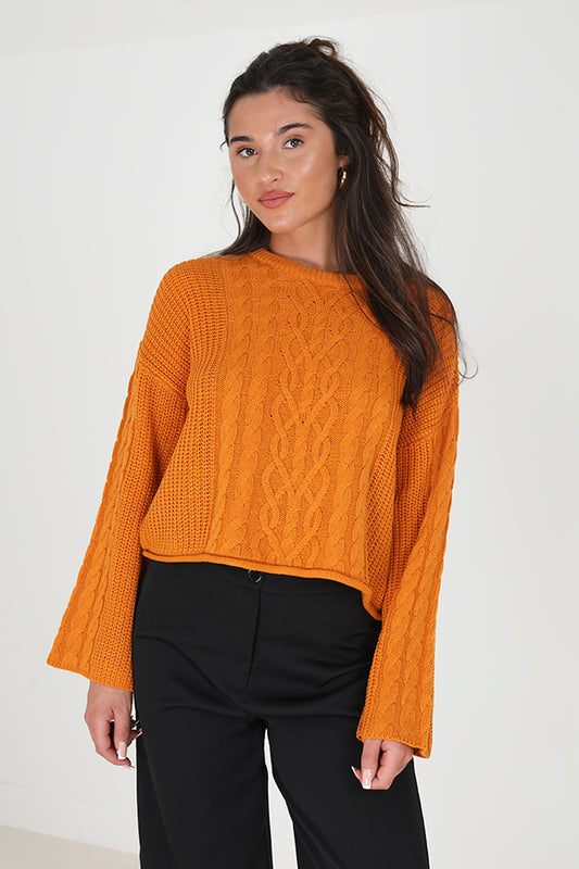 Croed Wide Cable Jumper