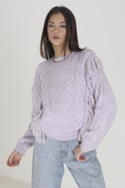 Brave Soul Cable Knit Jumper
