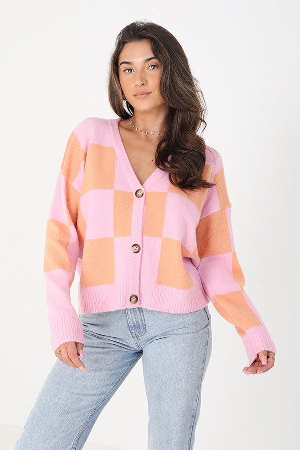 Mossey Yarn Cardi