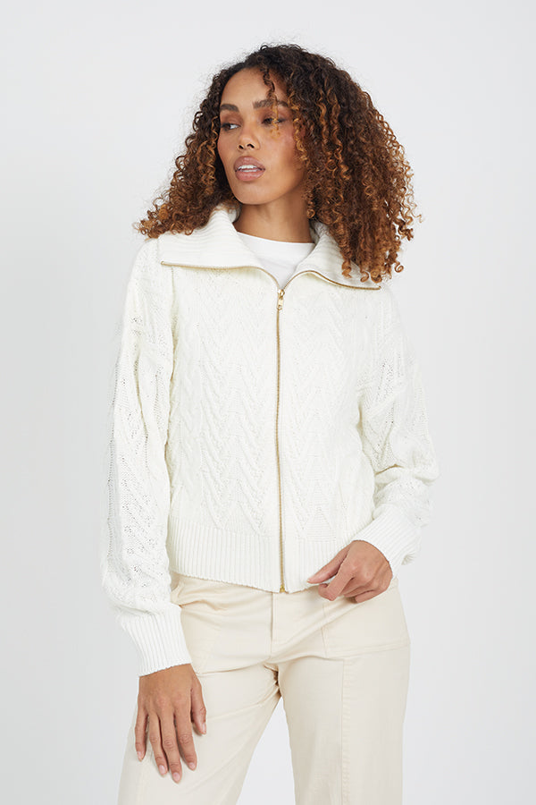 Ladies Brave Soul Cream Cardigan