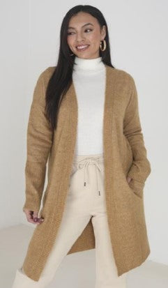 Brave Soul Monti Longline Cardigan