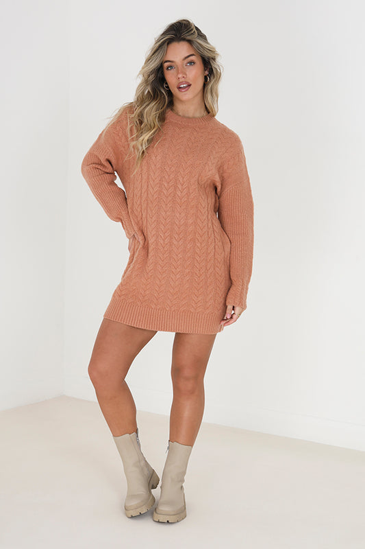 Cable Knit Dress