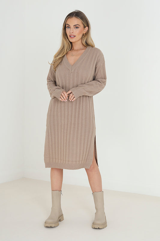 Oversized Rib Dress