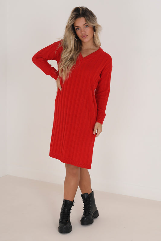Oversized Rib Dress
