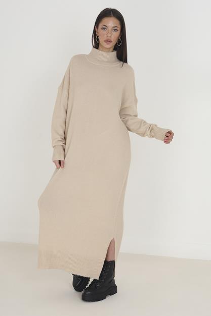 Brave Soul Ming Oversized Maxi Knitted Dress