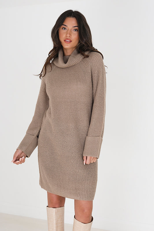 Roll Neck Dress