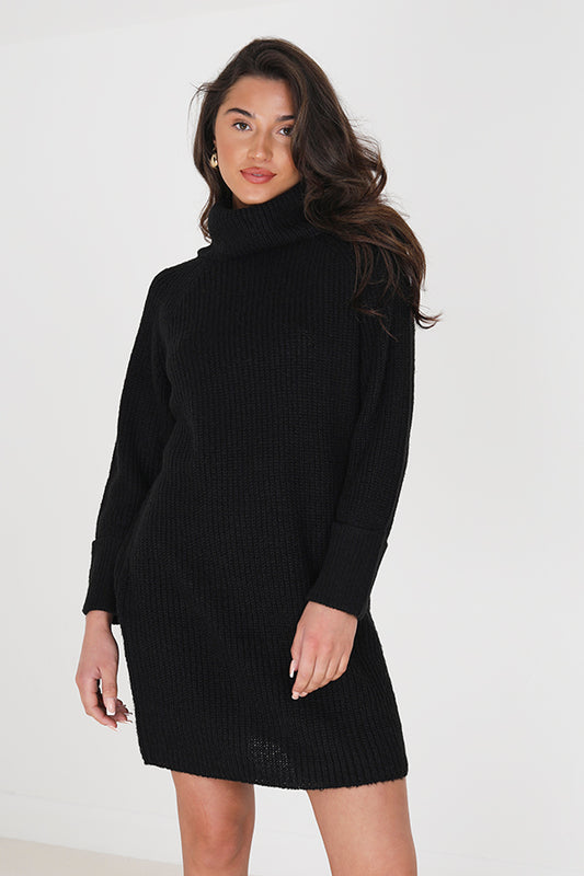 Roll Neck Dress