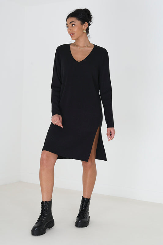 Oversized Rib Dress