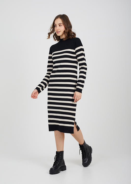 Ladies Brave Soul Black Dress