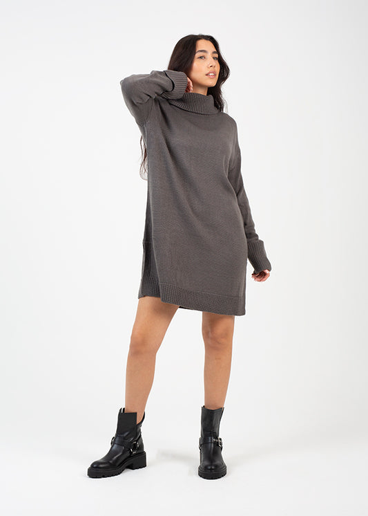 Ladies Brave Soul Charcoal Dress