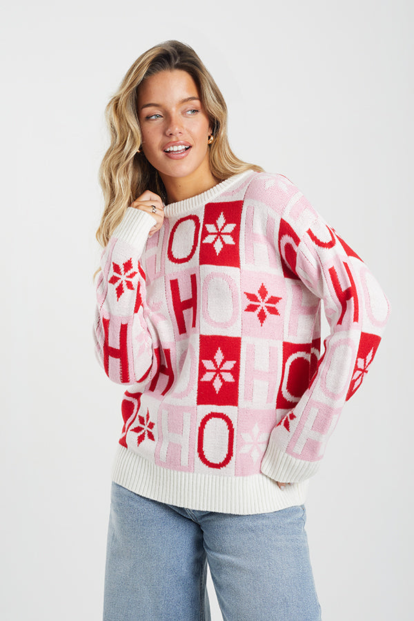 Ladies Brave Soul Pink Knitwear