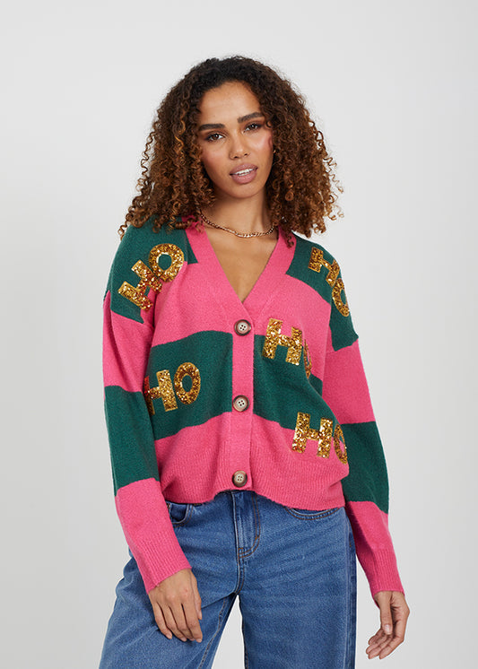 Ladies Brave Soul Pink Knitwear