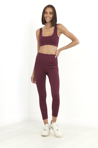 Active Seamless Ribbed High Waisted Leggings