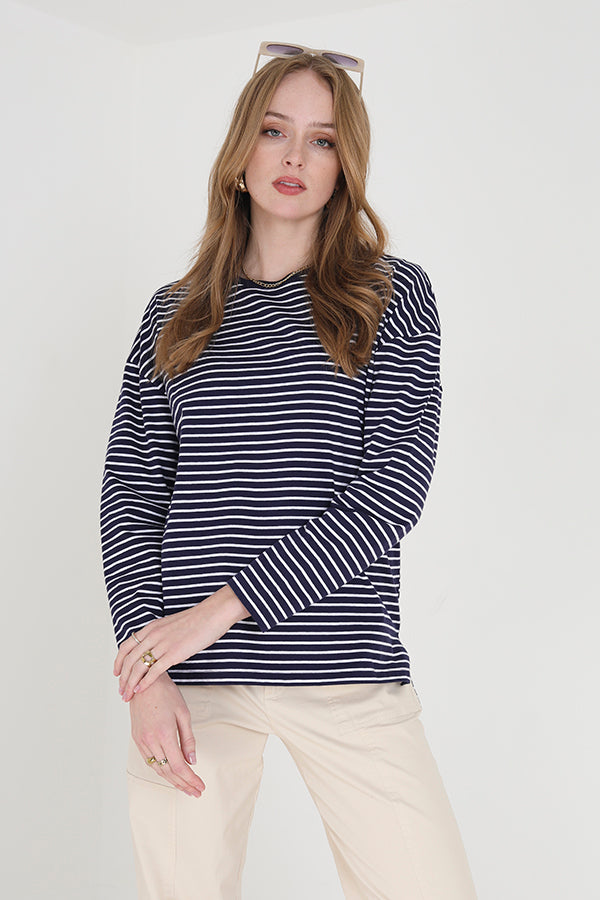 Long Sleeve Stripe T-Shirt