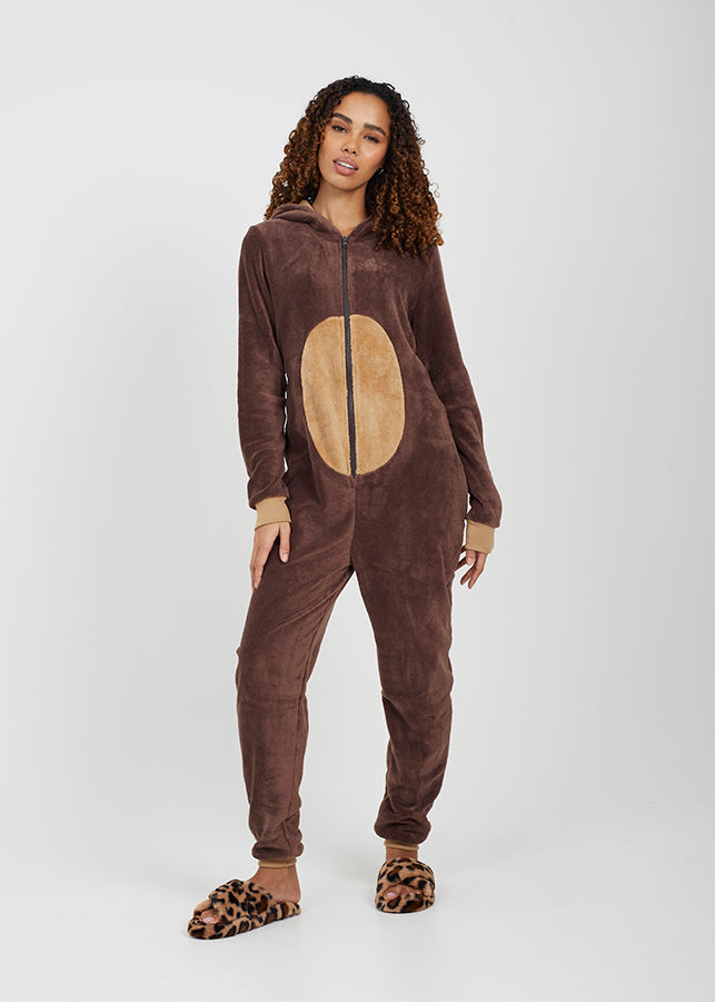 Ladies Brave Soul Brown Suit