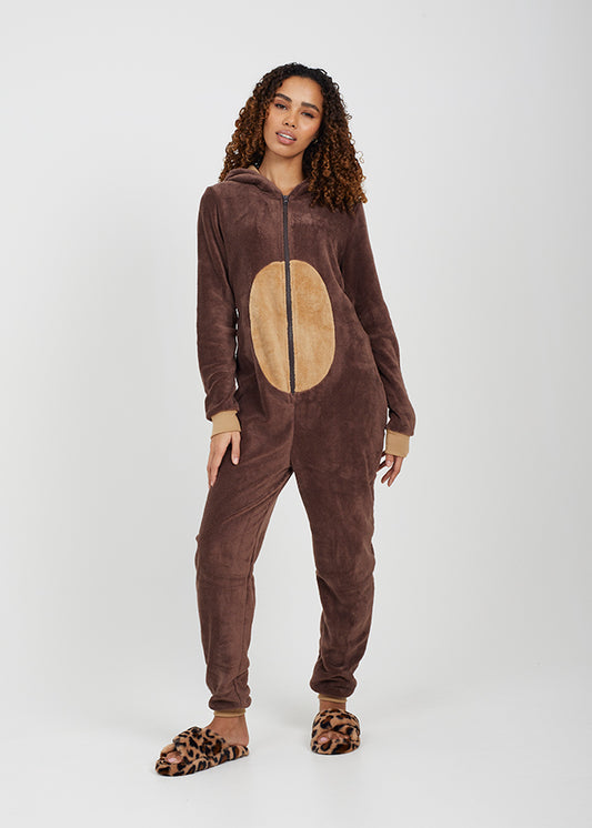 Ladies Brave Soul Brown Suit