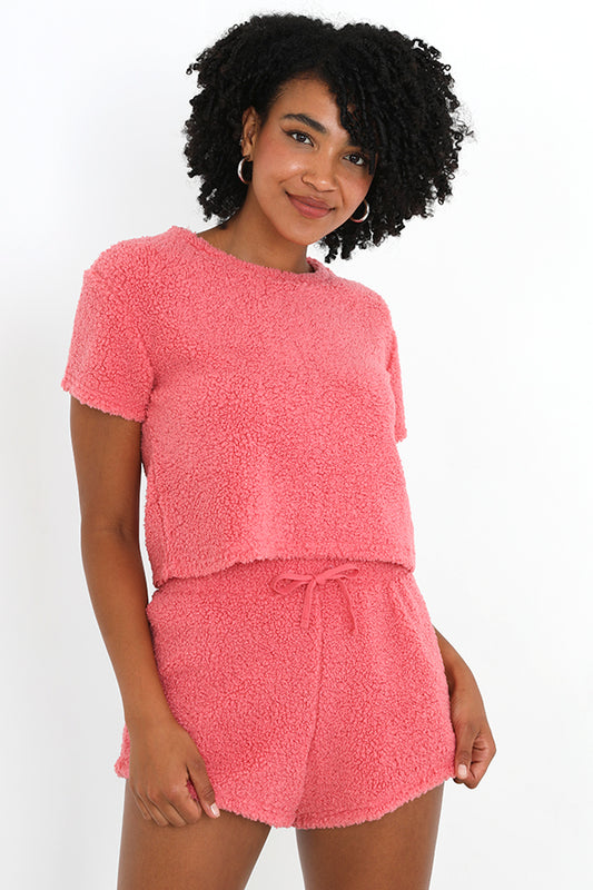 Rose Borg Short Loungewear Set