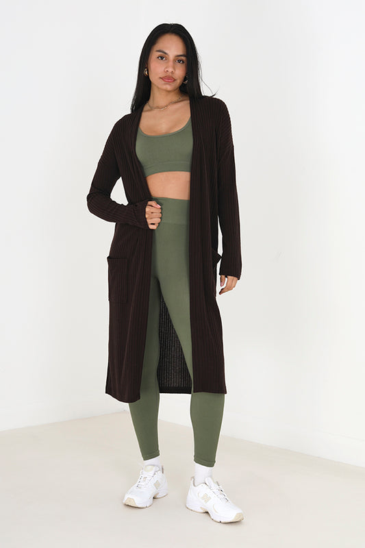 Ladies Brave Soul Brown Pyjamas