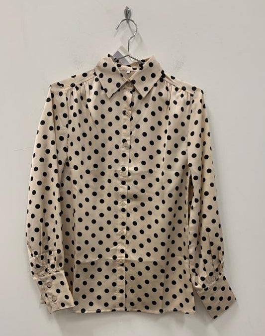 Satin Button Trg Shirt