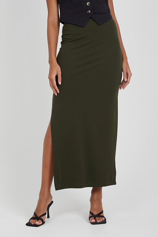 Column Maxi Skirt
