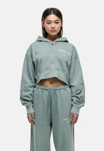 Good For Nothing Forever Cropped Hoodie