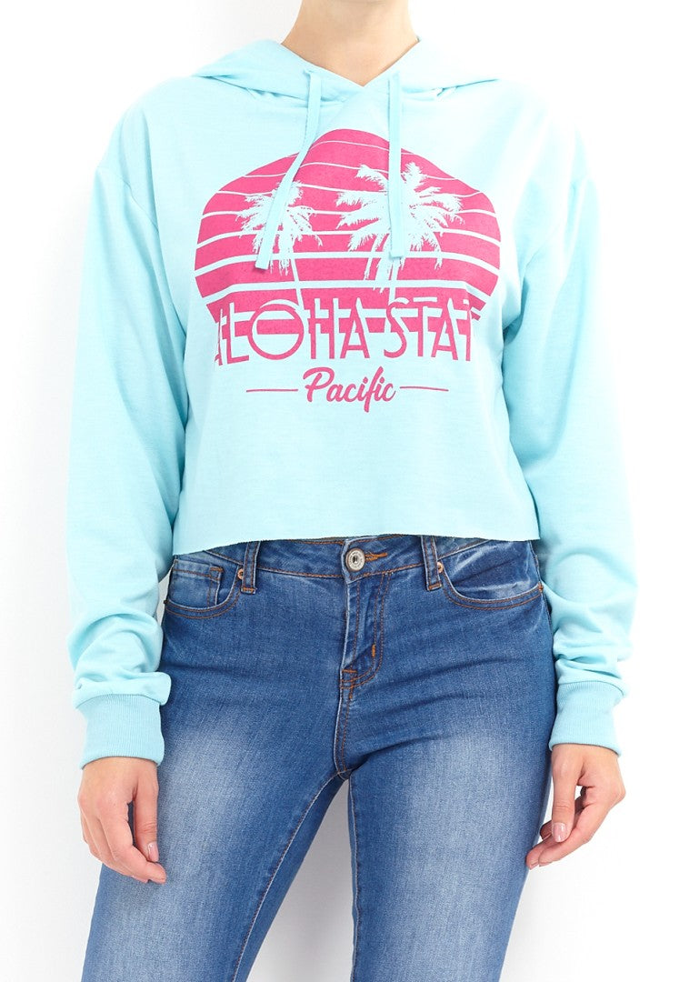 Aloha State Print Hoodie