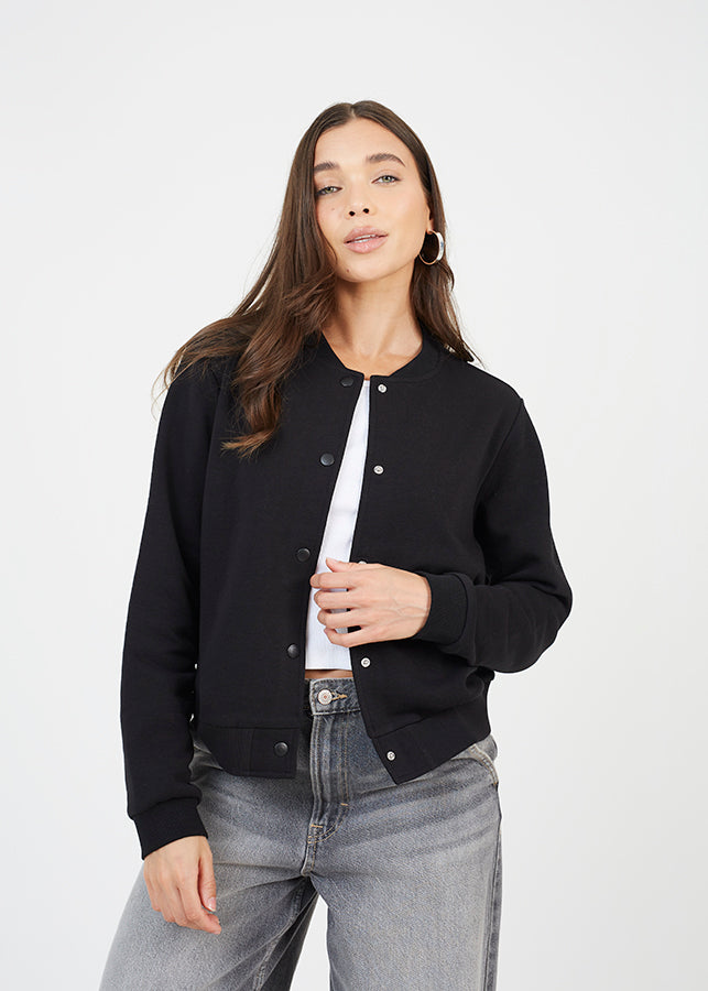 Ladies Brave Soul Black Sweatshirt