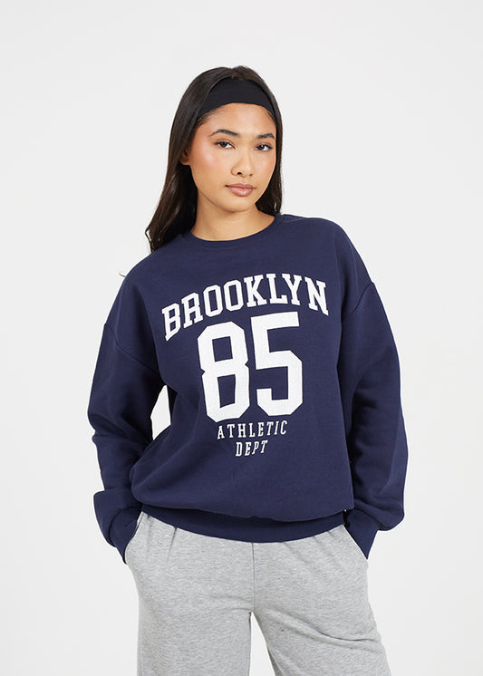 Ladies Brave Soul Green Sweatshirt