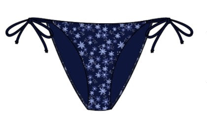 Stars Print Bikini Bottom